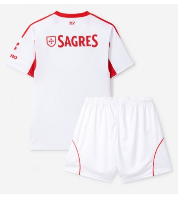 Benfica Tredjetrøje Børn 2025-26 Kortærmet (+ Korte bukser)